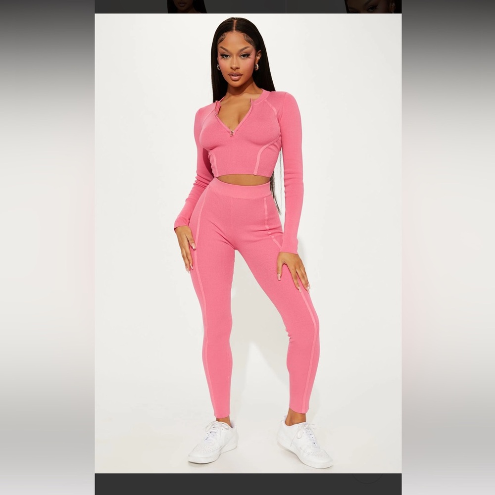 Pink Legging Set - Picture 2 of 8